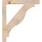 Ekena Millwork Funston Block Smooth Bracket, Douglas Fir, 3 1/2"W x 34"D x 38"H BKT04X34X38FST05SDF - alternate 3